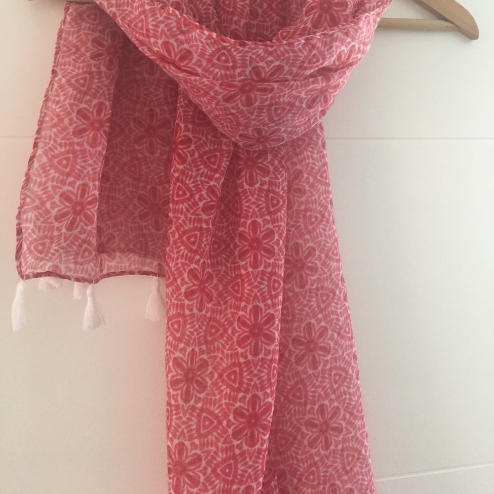 Long Tasseled Scarf